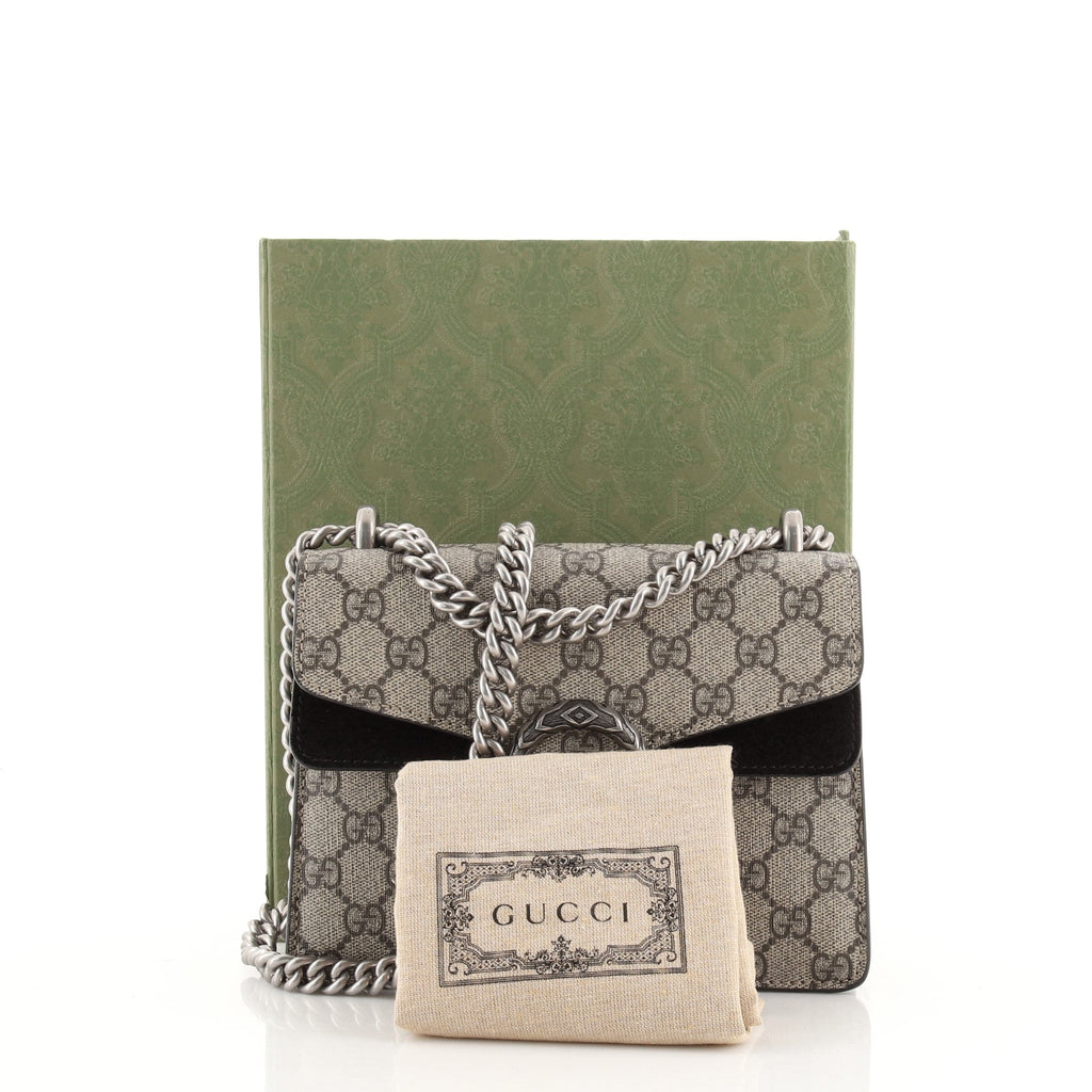 Dionysus Bag GG Coated Canvas Mini