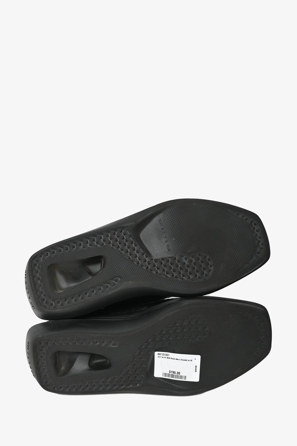 1017 ALYX 9SM Black Men's Sneaker Size 40