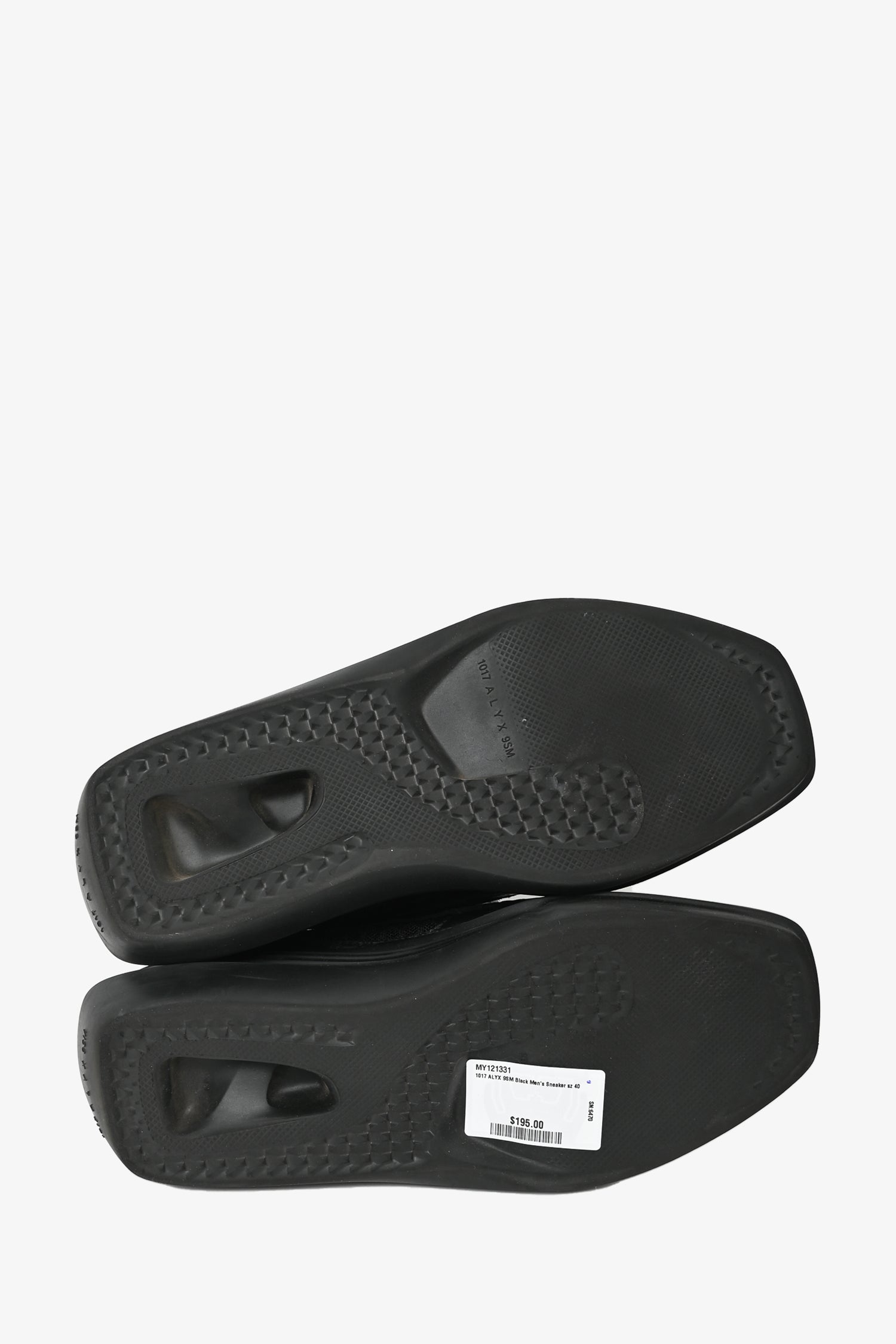 1017 ALYX 9SM Black Men's Sneaker Size 40