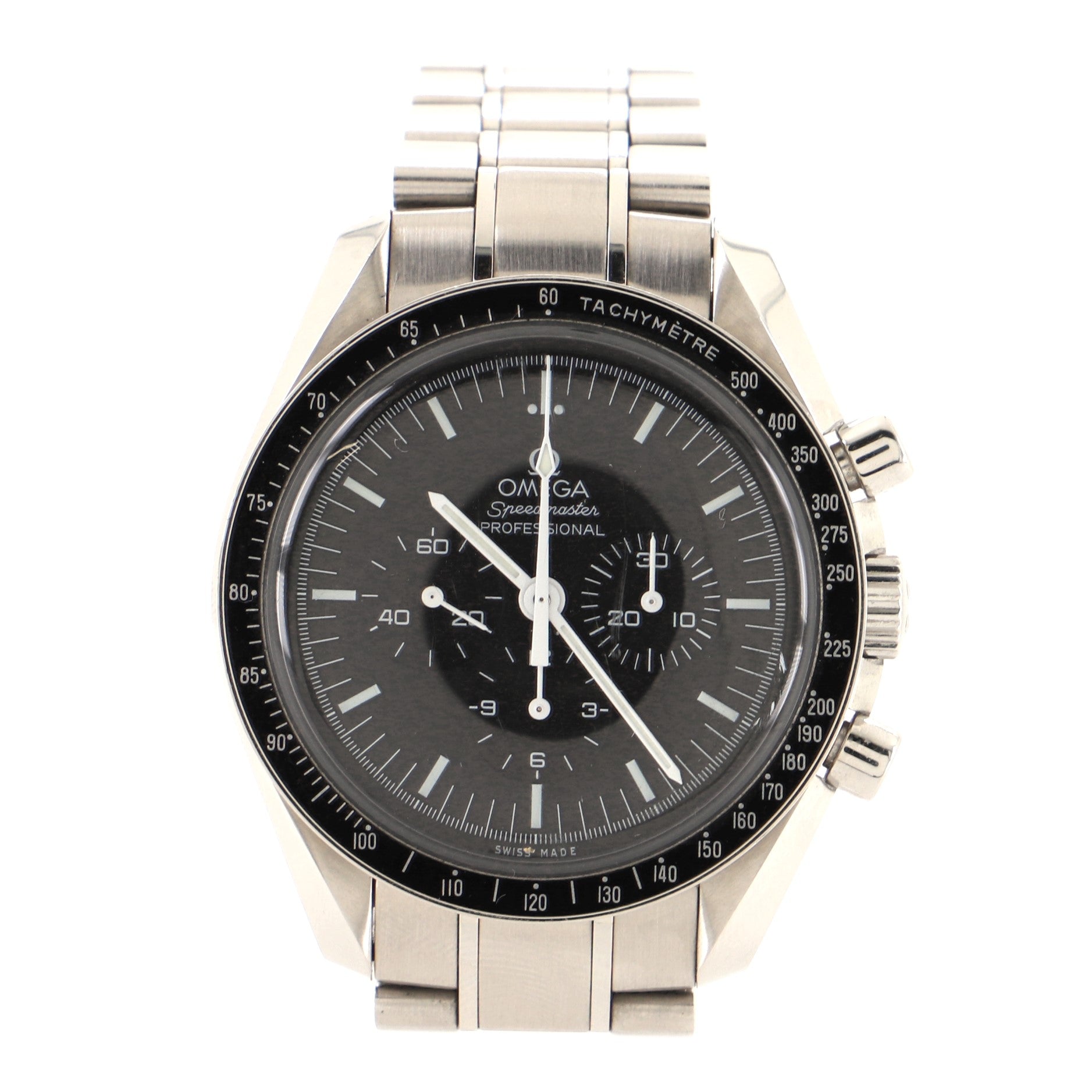 Speedmaster Professional Moonwatch Chronograph Manual Watch Stainless Steel 42