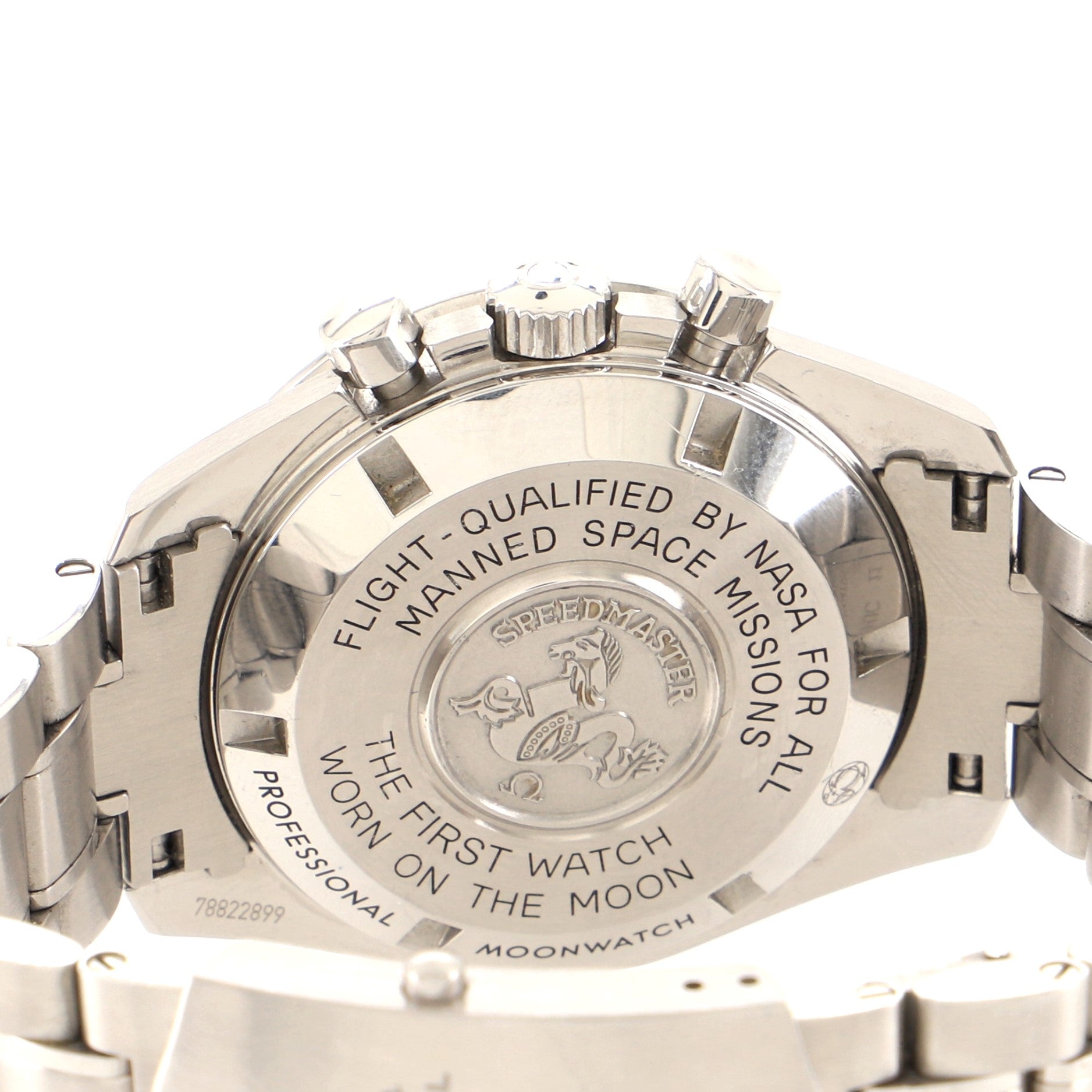 Speedmaster Professional Moonwatch Chronograph Manual Watch Stainless Steel 42