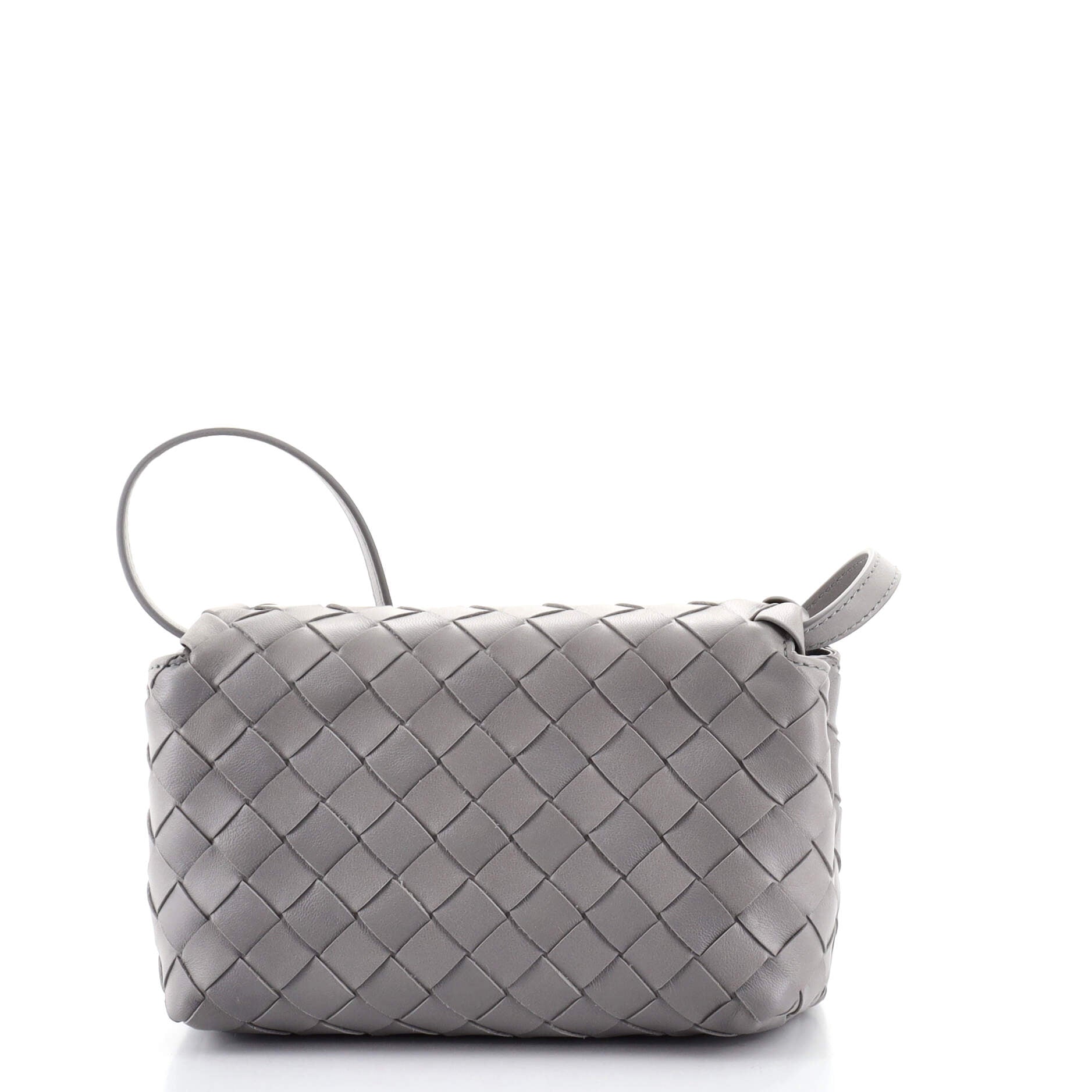 Full Flap Crossbody Bag Intrecciato Nappa Mini