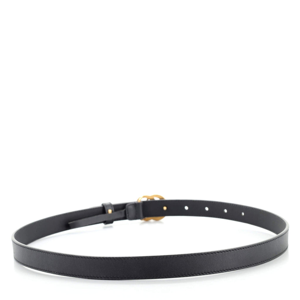 GG Marmont Belt Leather Thin 80