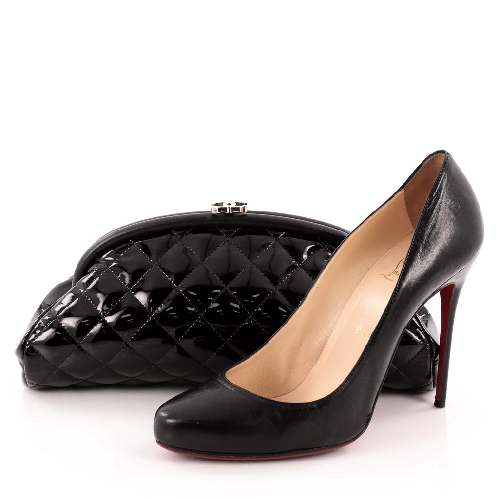 Timeless Clutch Quilted Patent