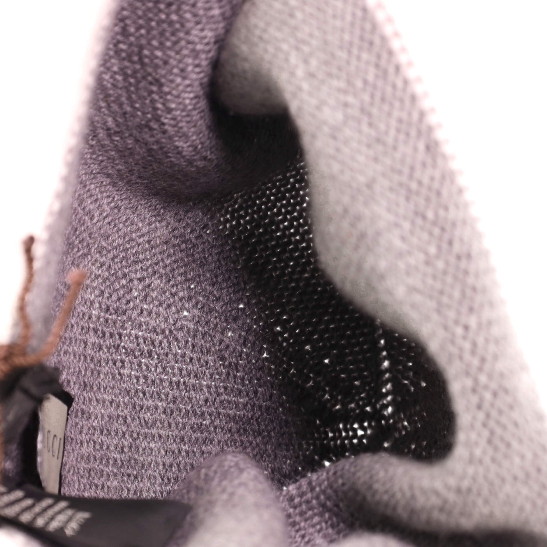 Interlocking G Striped Beanie Wool XS