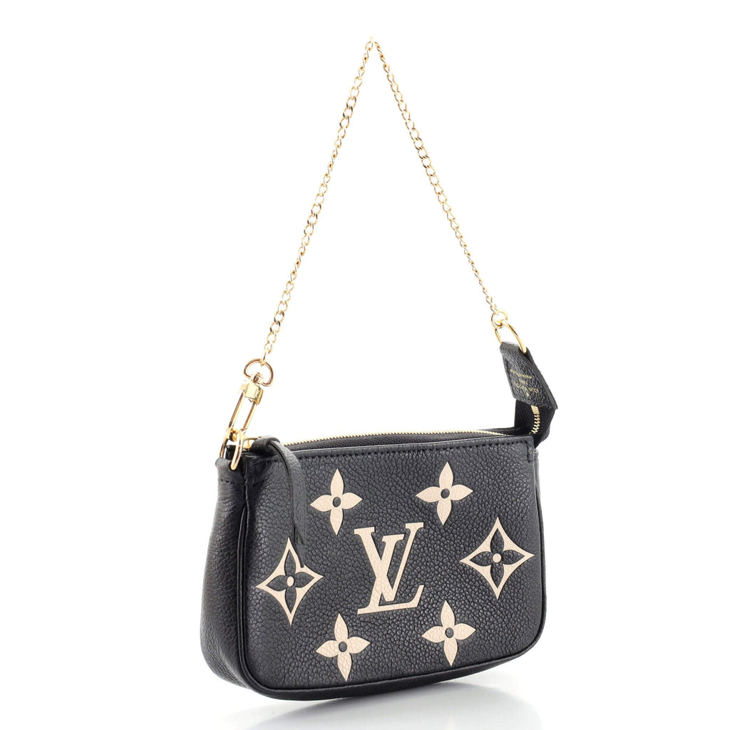 Pochette Accessoires Bicolor Monogram Empreinte Giant Mini