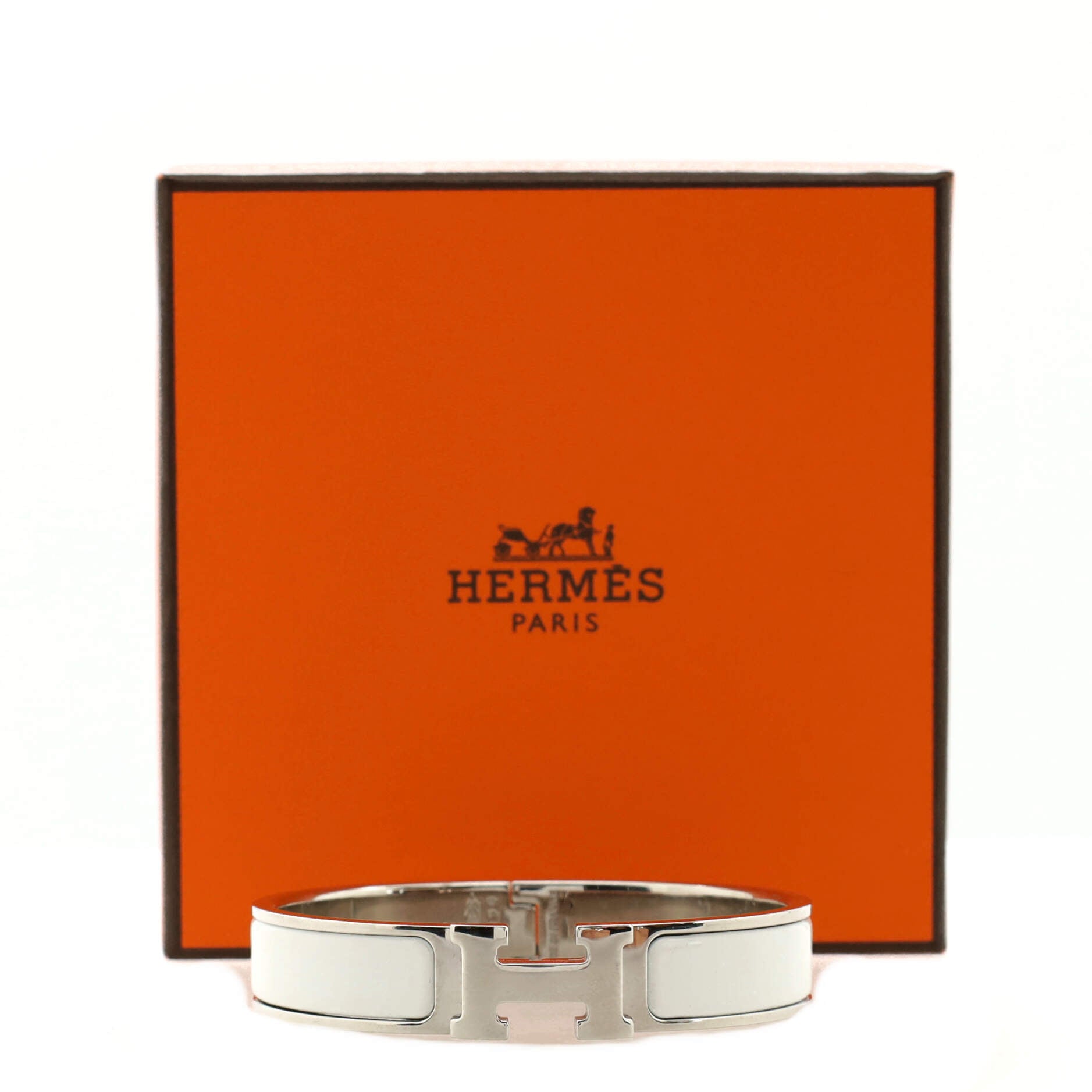 Clic H Bracelet Enamel Narrow