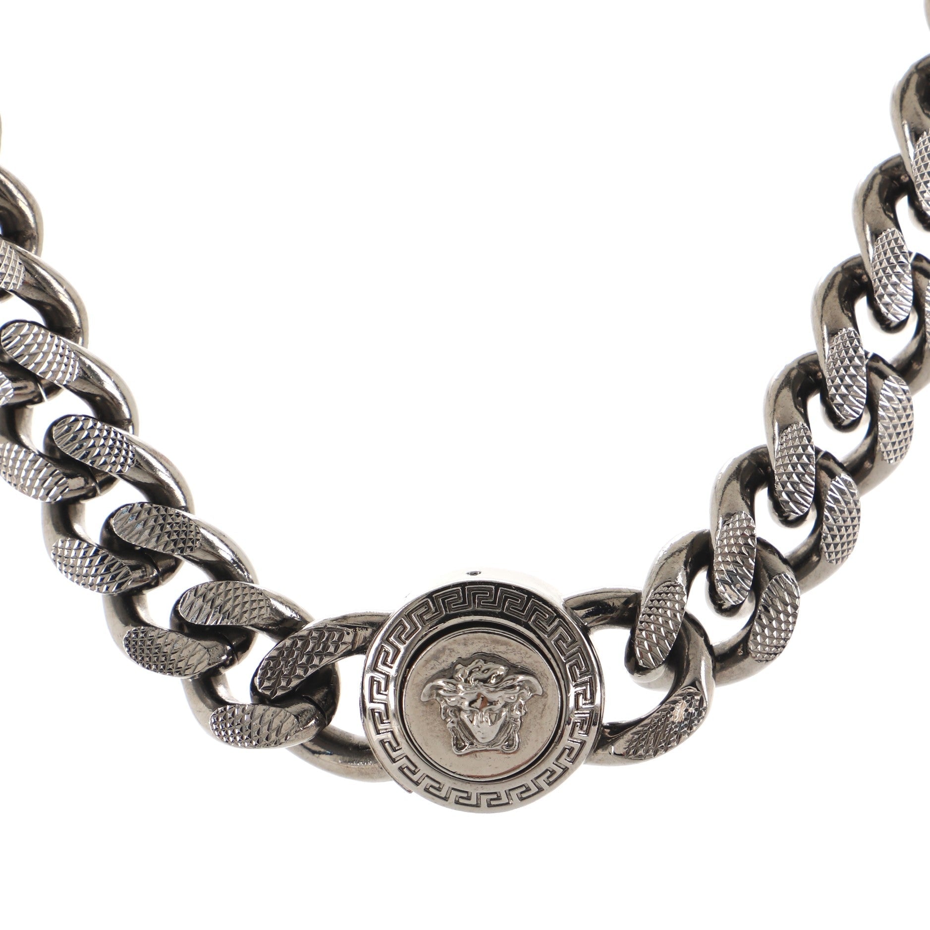 Chain Medusa Necklace Metal