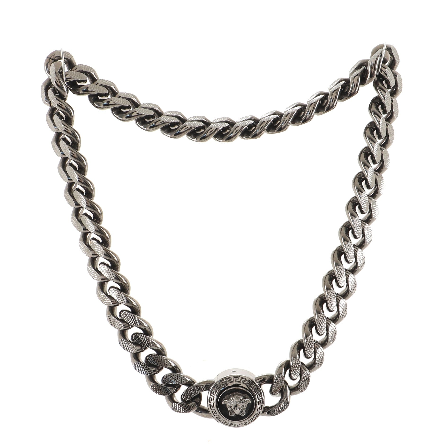 Chain Medusa Necklace Metal