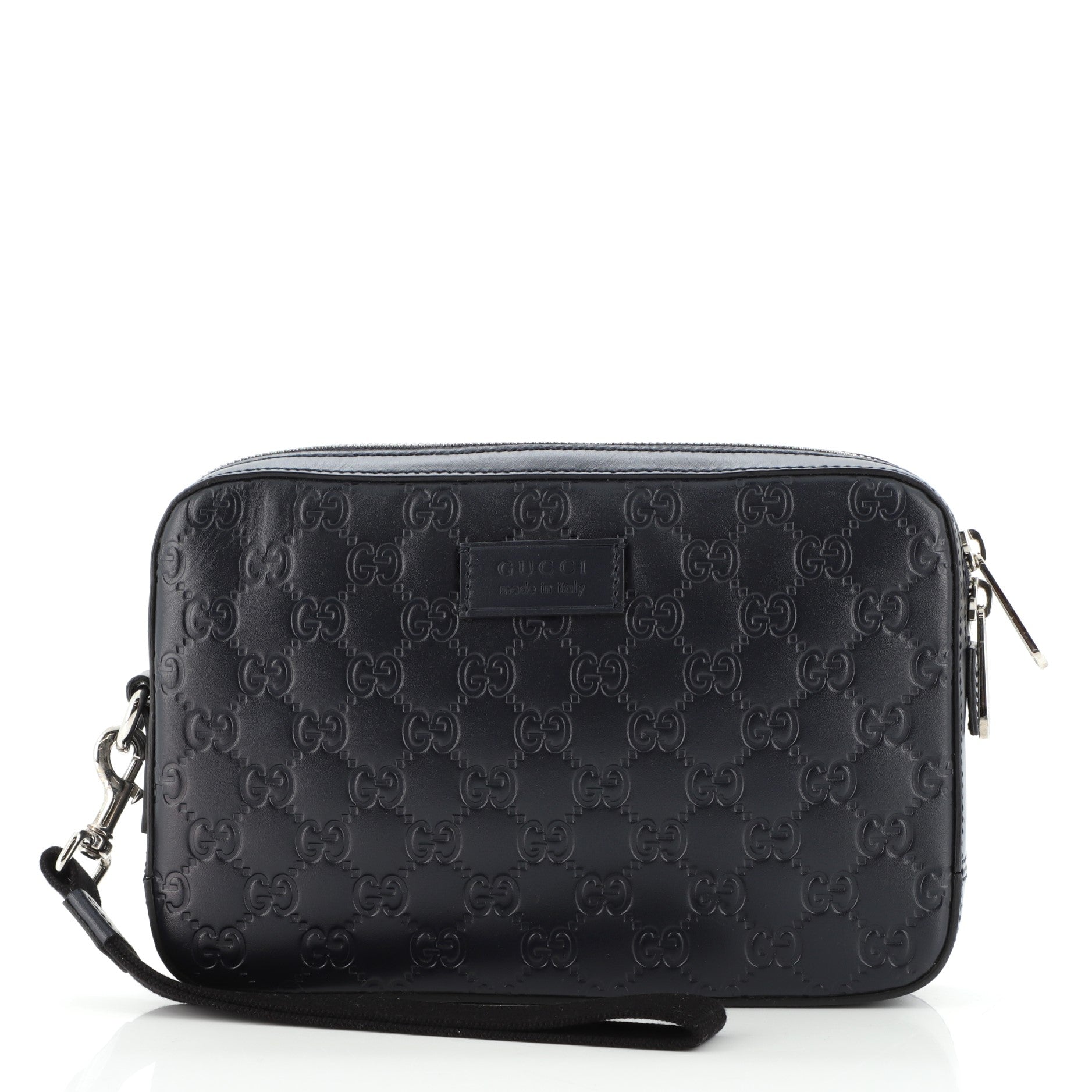 Wristlet Clutch Guccissima Leather