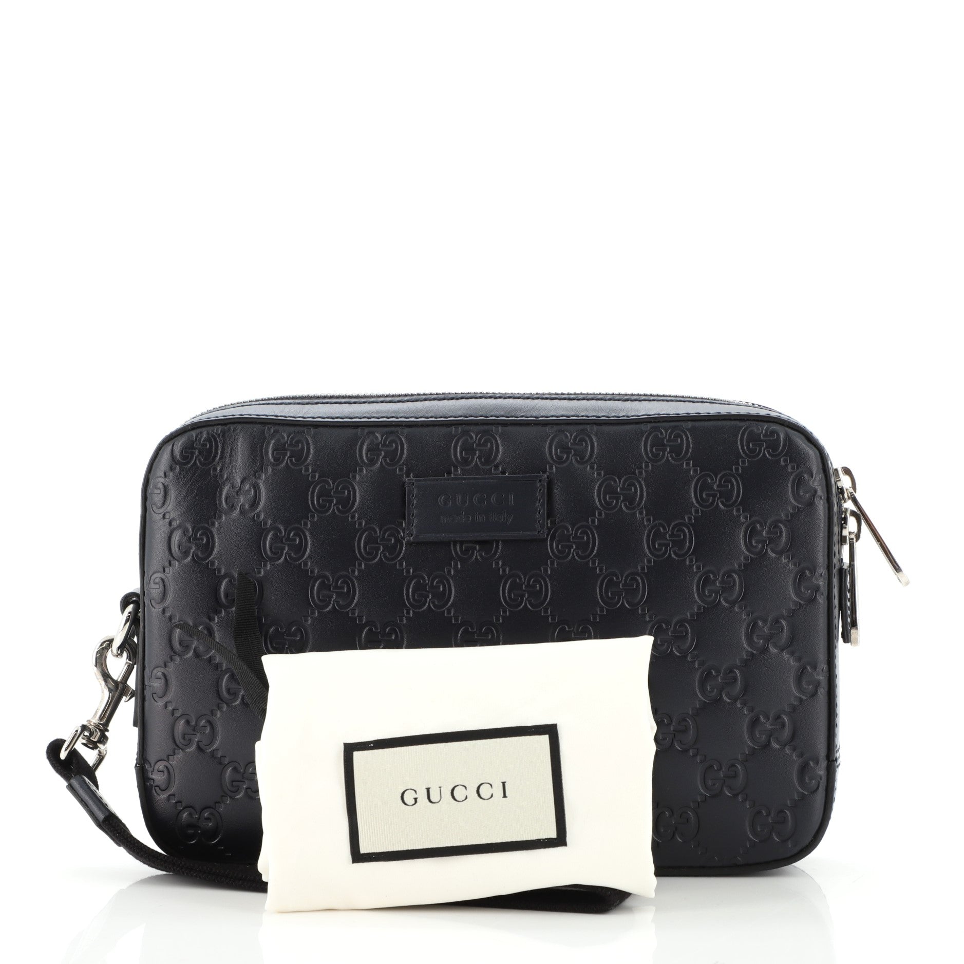 Wristlet Clutch Guccissima Leather