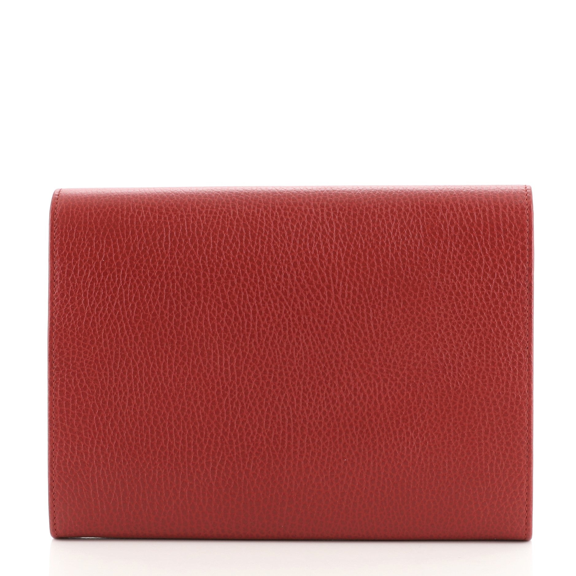 GG Marmont Flap Clutch Leather