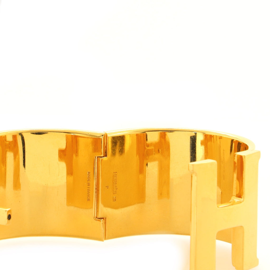Clic H Bracelet Enamel Extra Wide