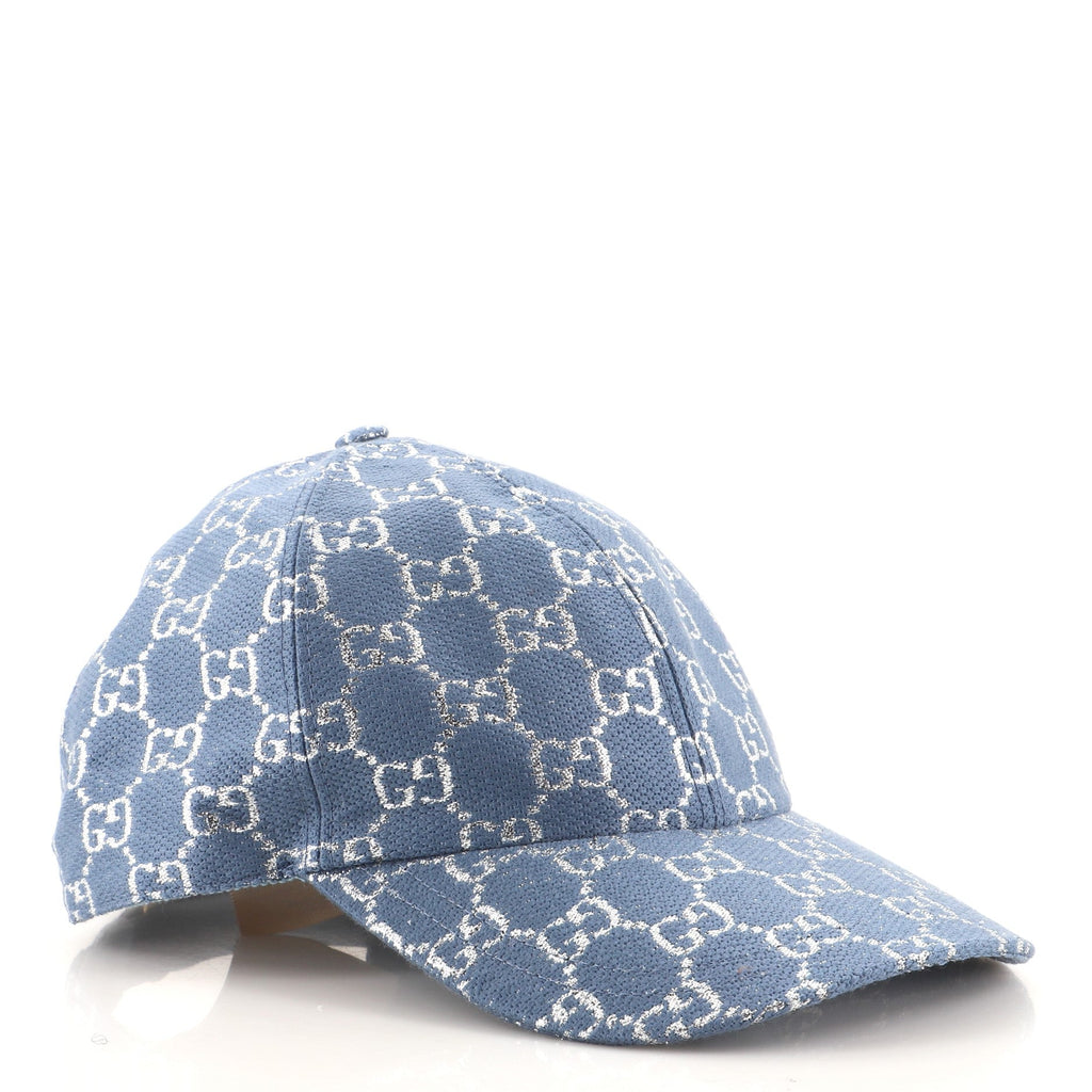 Baseball Cap GG Lame Canvas Large