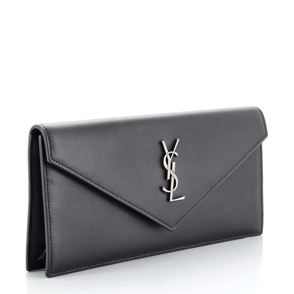 Classic Monogram Envelope Clutch Leather