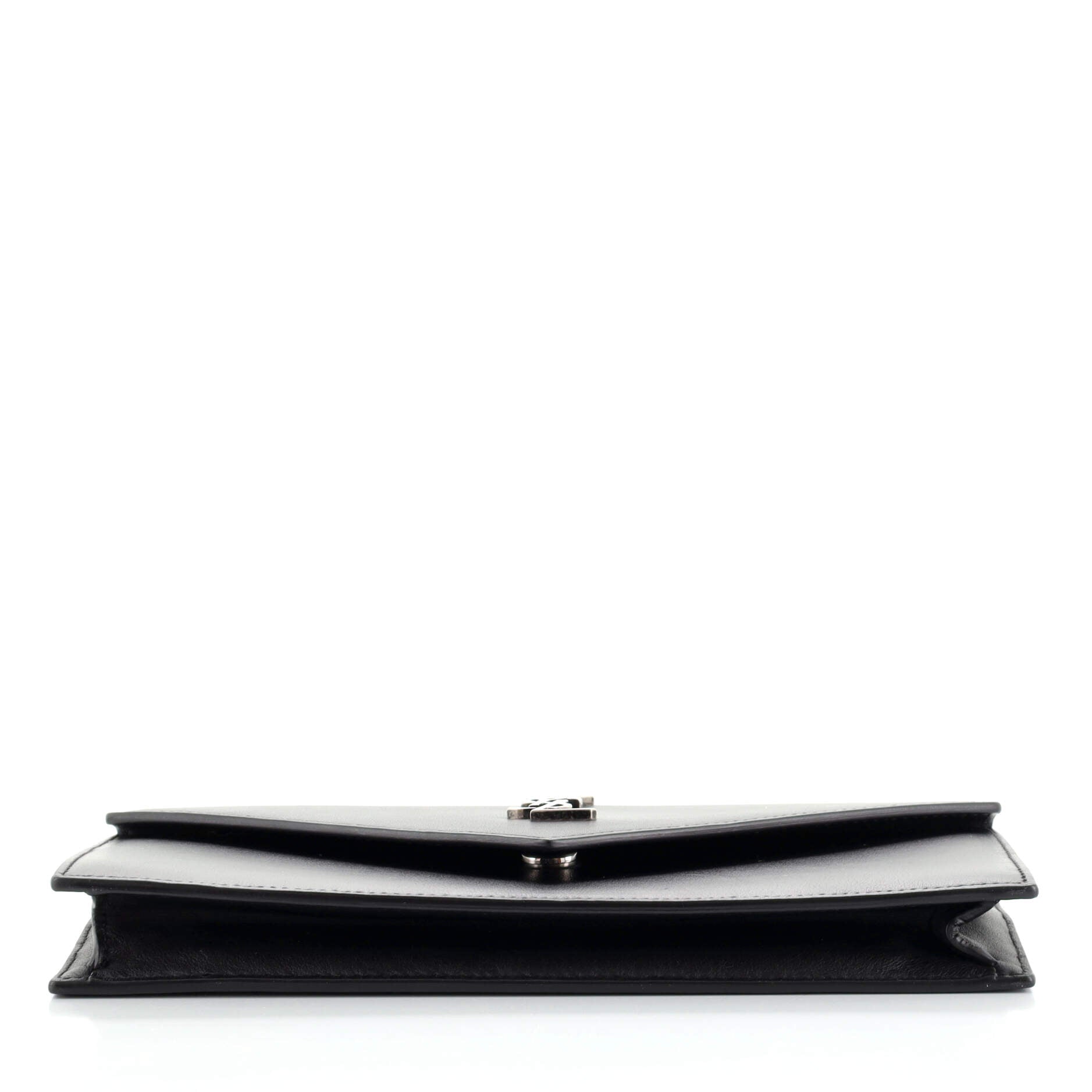 Classic Monogram Envelope Clutch Leather