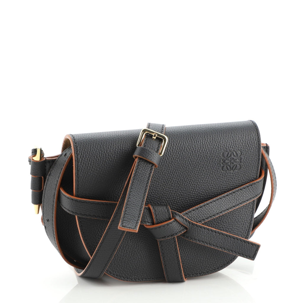 Gate Shoulder Bag Leather Mini