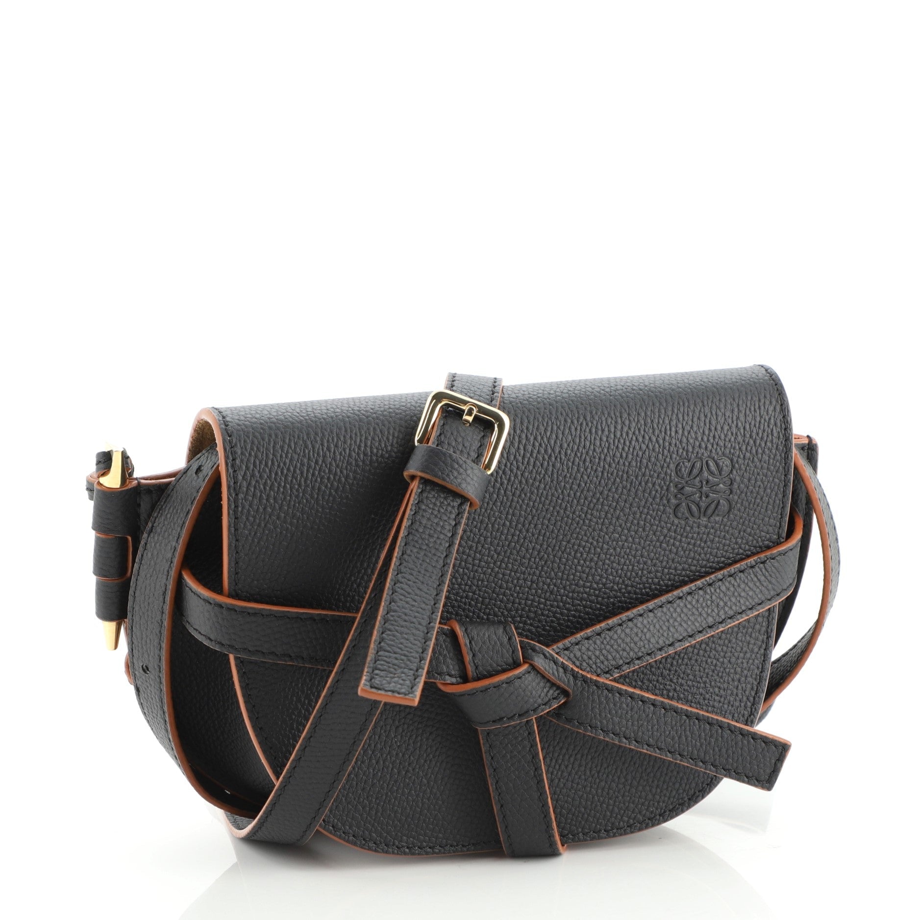 Gate Shoulder Bag Leather Mini