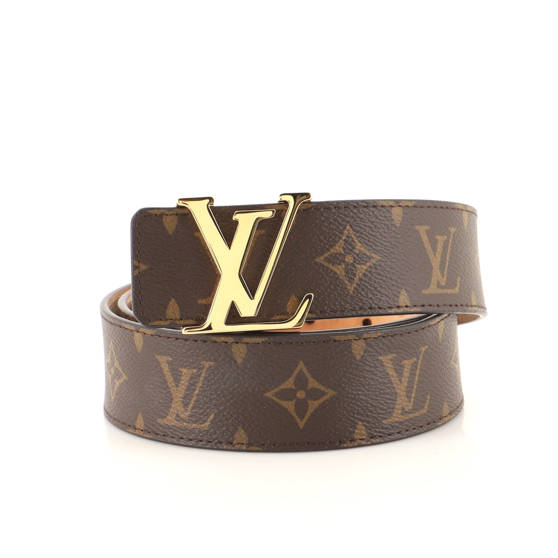LV Initiales Belt Monogram Canvas Wide 95