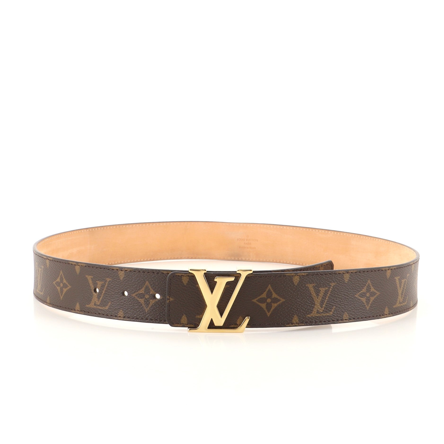 LV Initiales Belt Monogram Canvas Wide 95