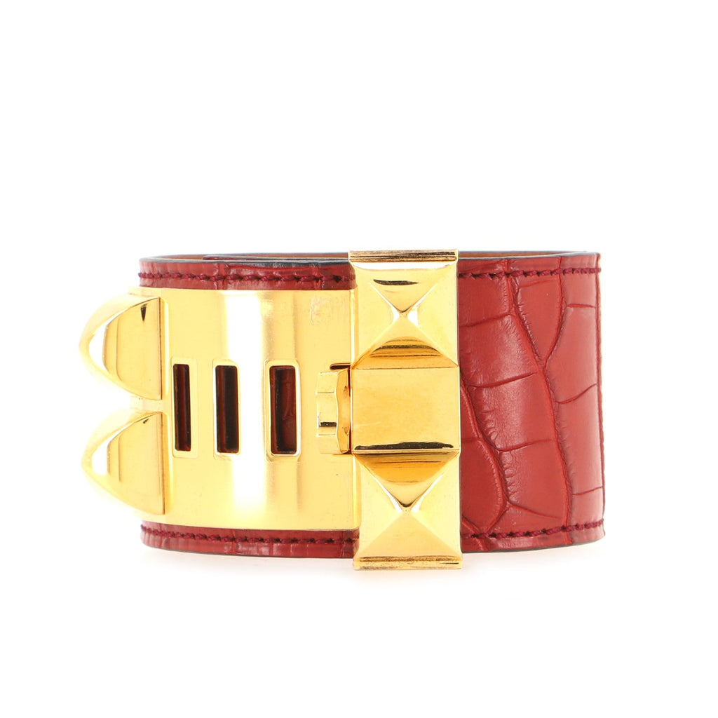 Collier de Chien Bracelet Shiny Alligator