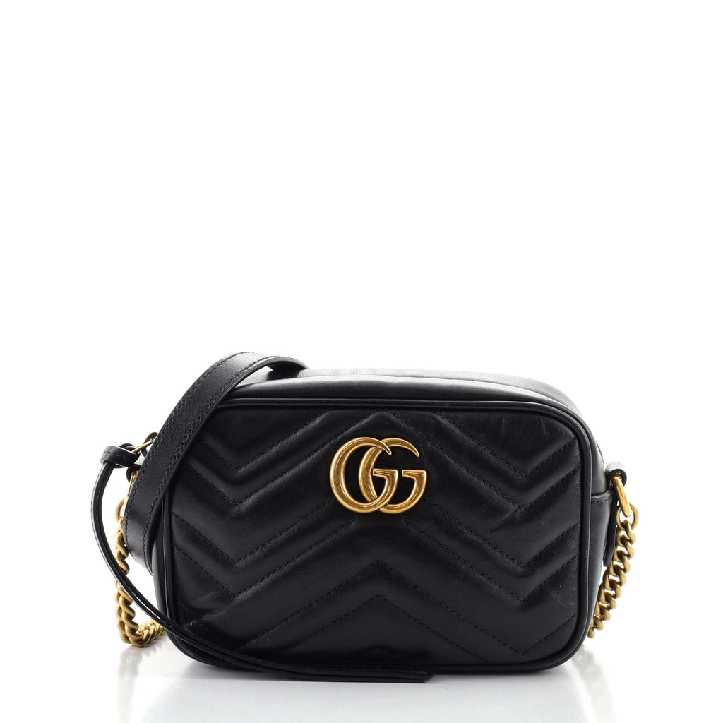 GG Marmont Shoulder Bag Matelasse Leather Mini