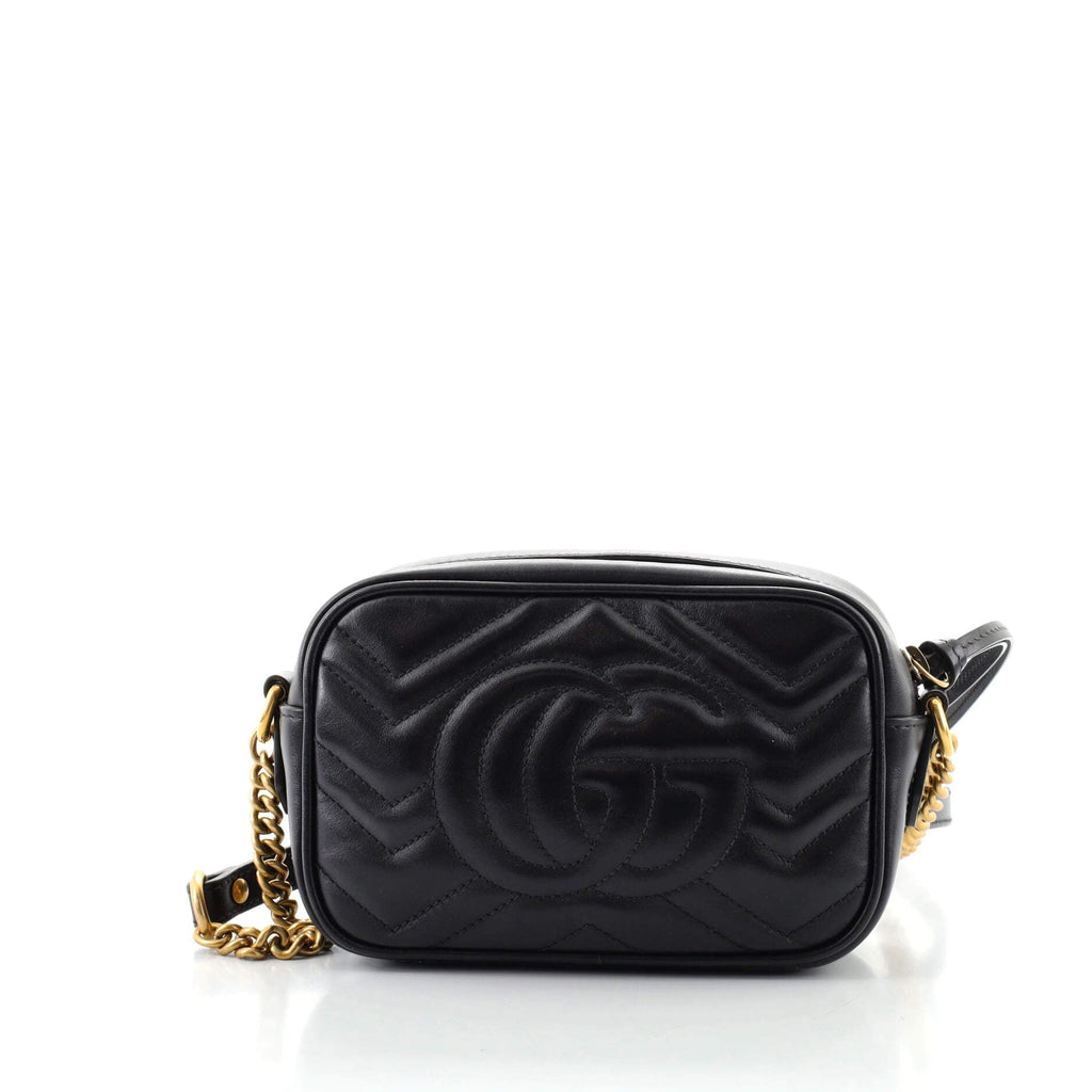 GG Marmont Shoulder Bag Matelasse Leather Mini