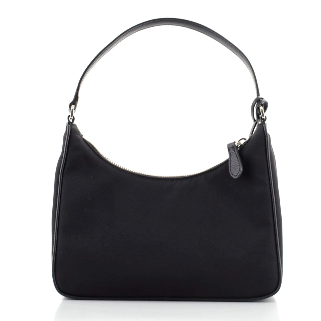 Re-Edition 2005 Hobo Tessuto with Saffiano Leather Mini