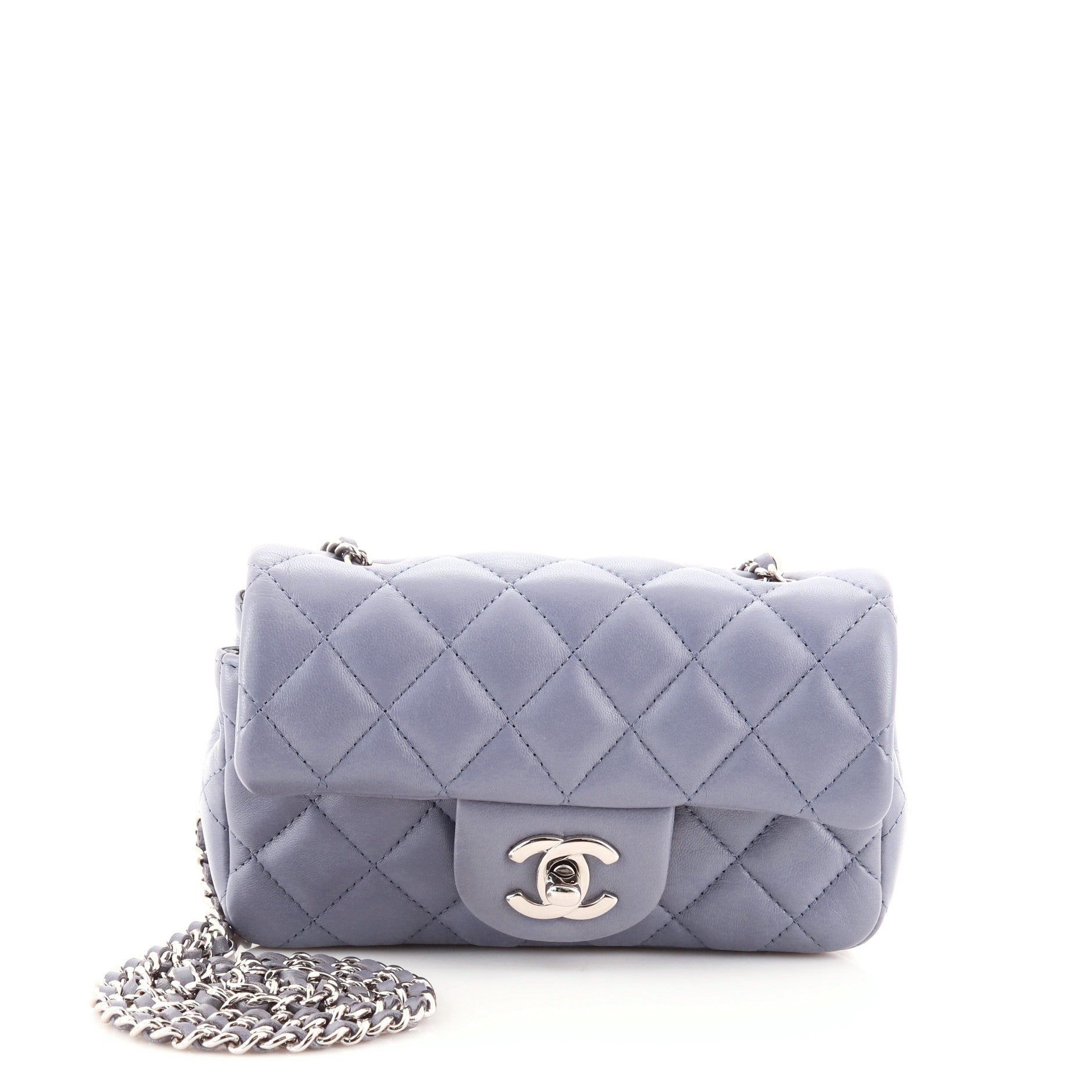Classic Single Flap Bag Quilted Lambskin Extra Mini