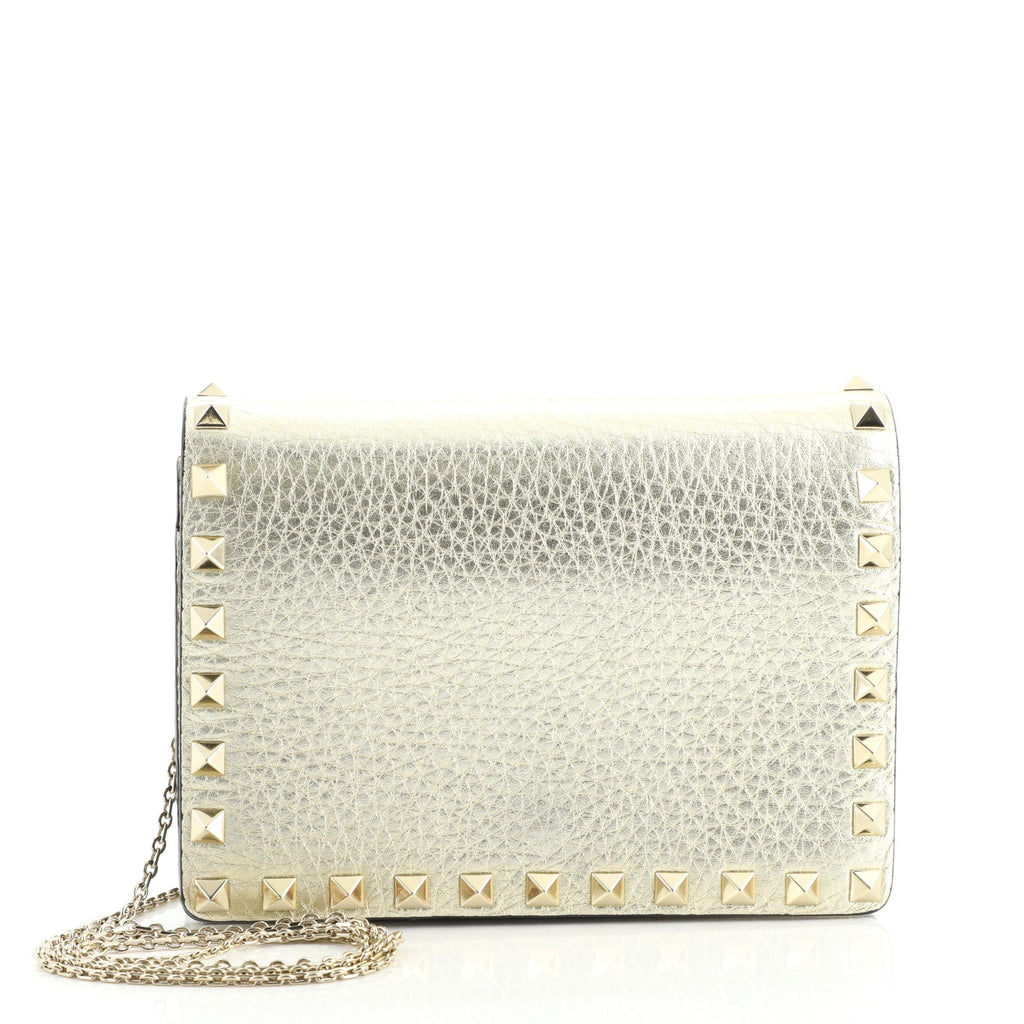 Rockstud Pouch Crossbody Bag Leather Mini