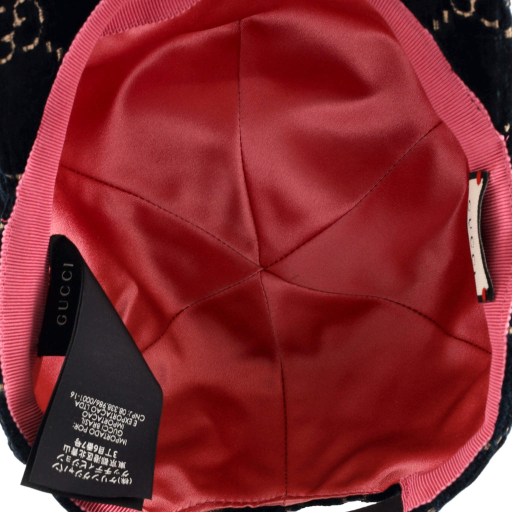 Baseball Cap GG Velvet XL