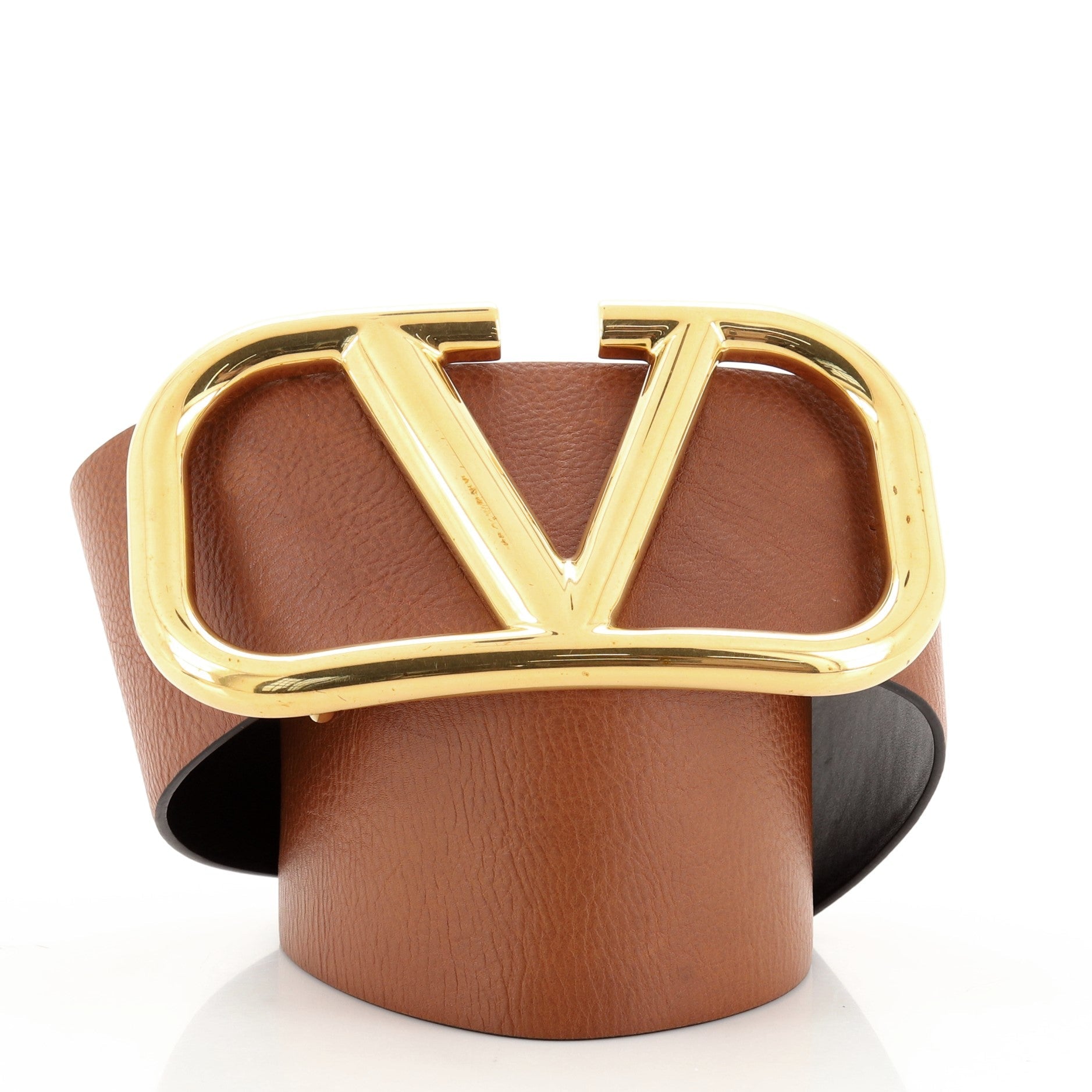 VLogo Reversible Belt Leather Extra Wide 80