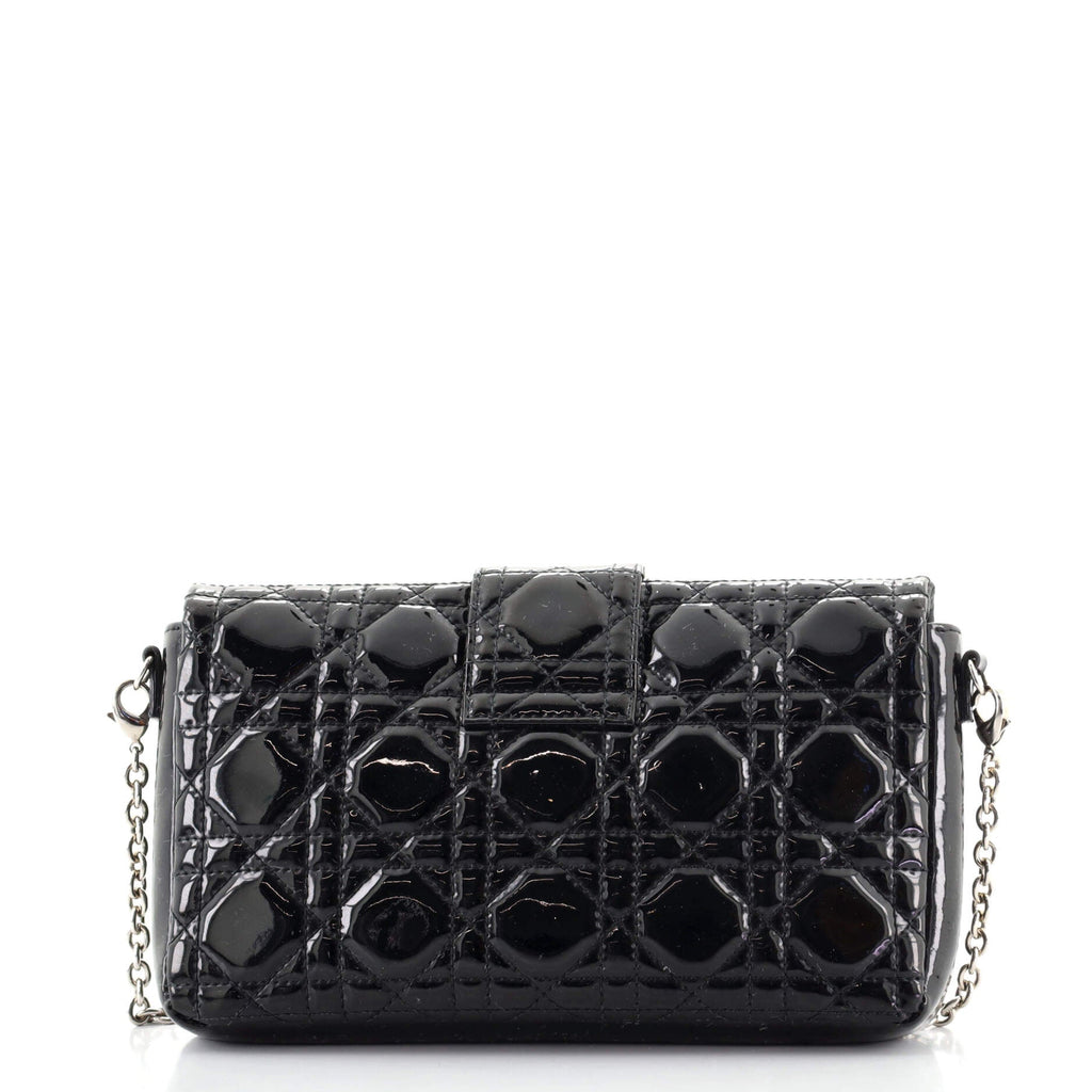 New Lock Pouch Cannage Quilt Patent Mini