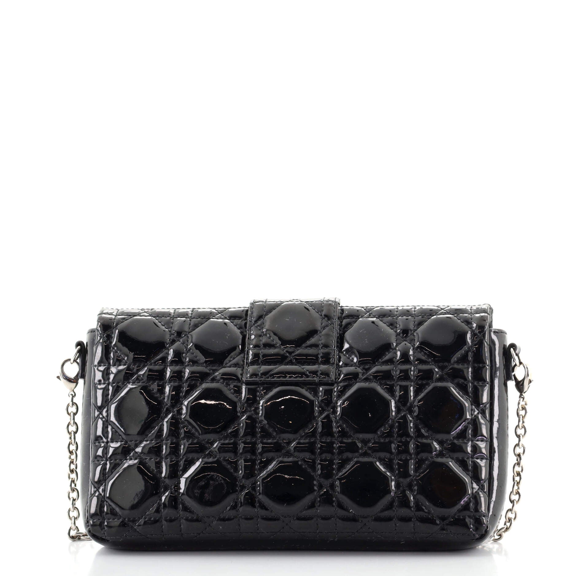 New Lock Pouch Cannage Quilt Patent Mini