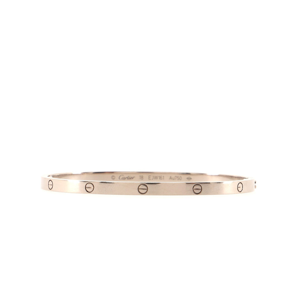 Love Bracelet 18K White Gold Small