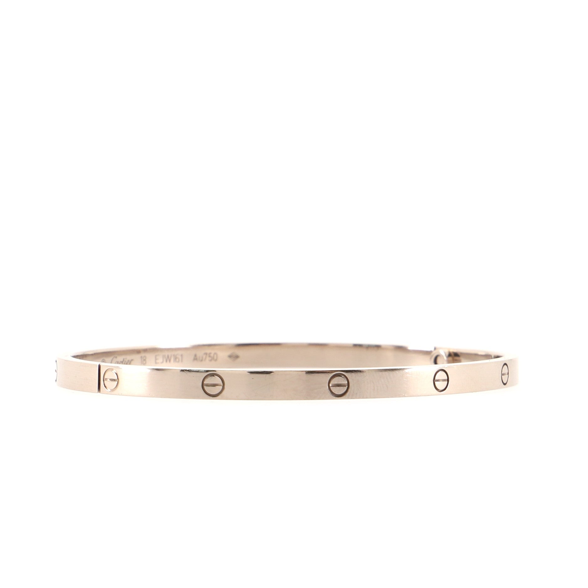 Love Bracelet 18K White Gold Small