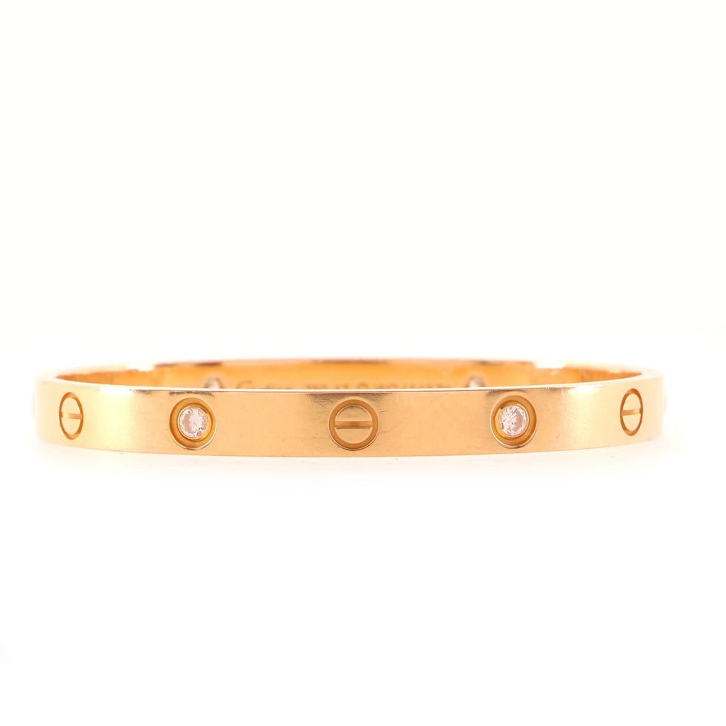 Love 4 Diamond Bracelet 18K Rose Gold with Diamonds