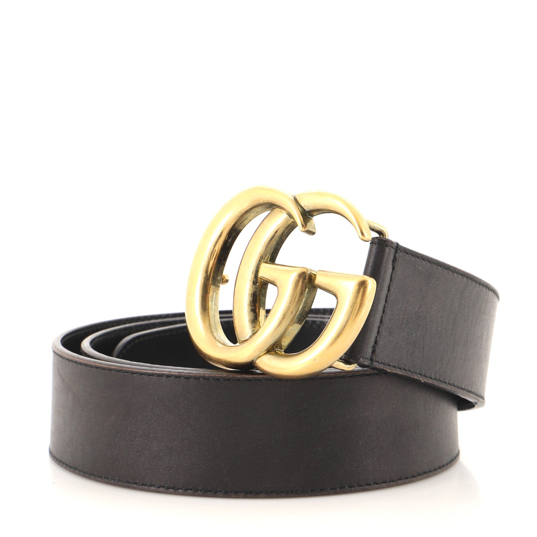 GG Marmont Belt Leather Wide 90