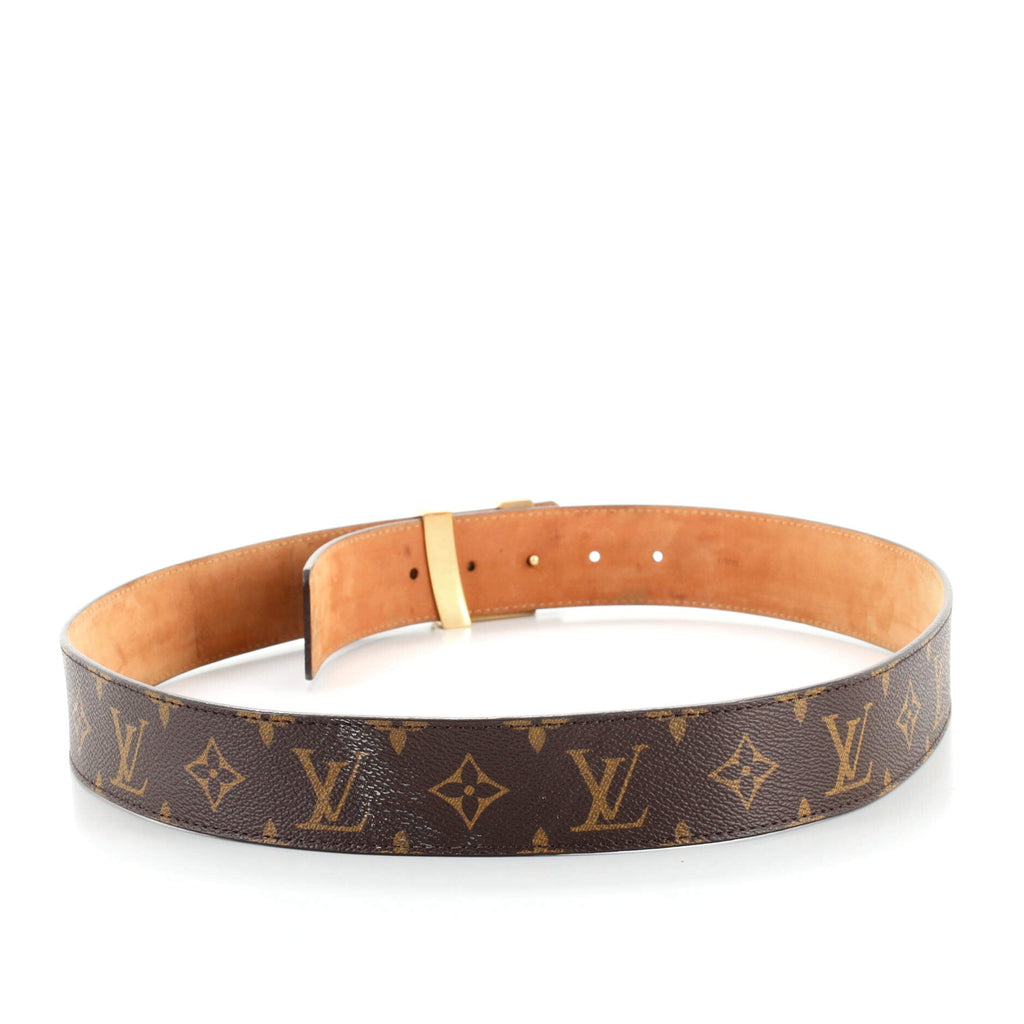 LV Initiales Belt Monogram Canvas Wide 95