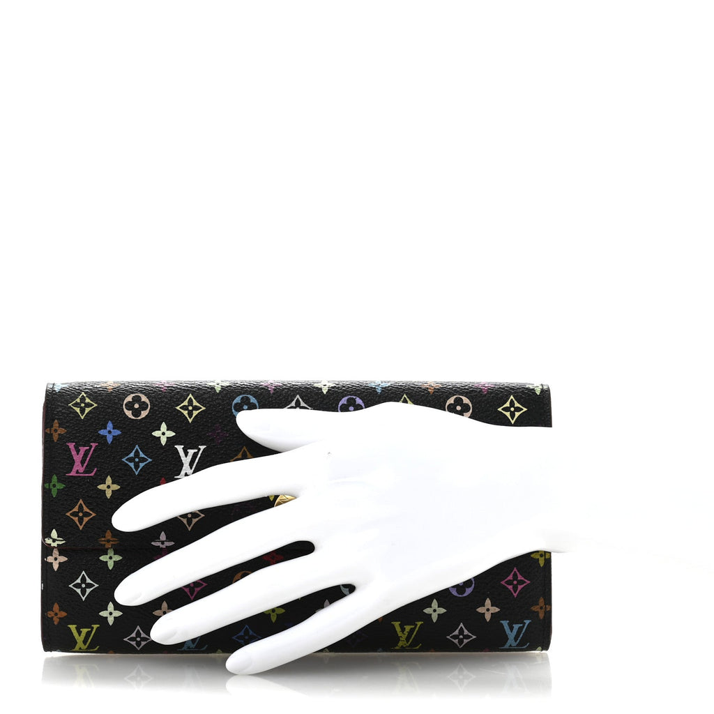 Monogram Multicolor Sarah Wallet Black Grenade