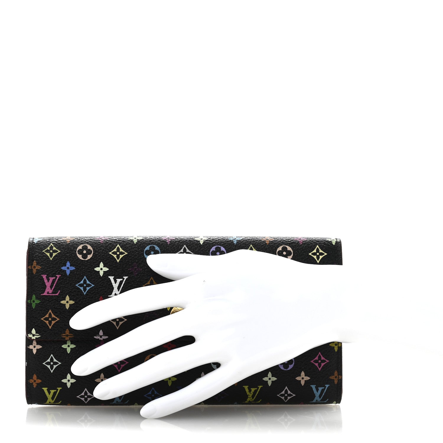 Monogram Multicolor Sarah Wallet Black Grenade