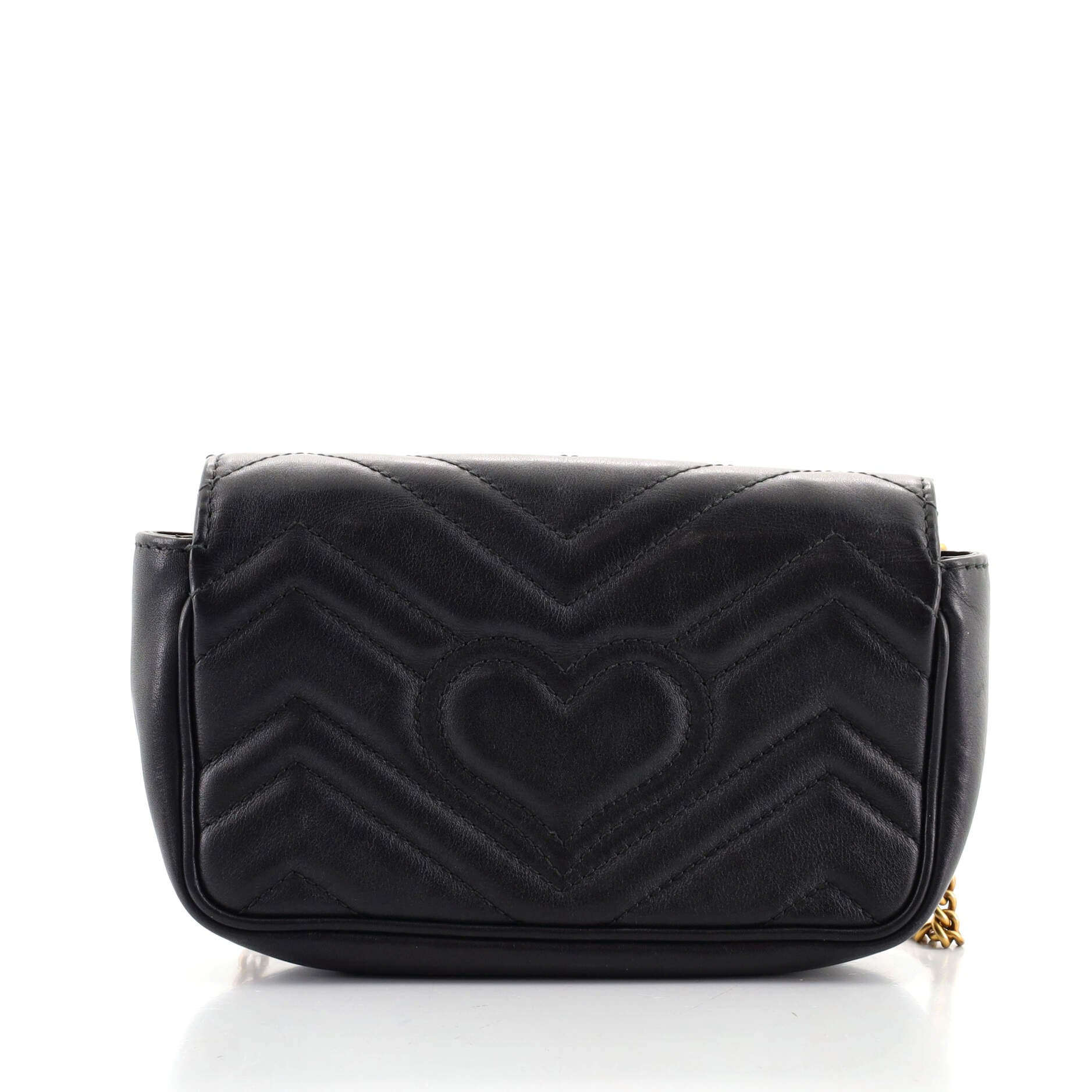 GG Marmont Flap Bag Matelasse Leather Super Mini