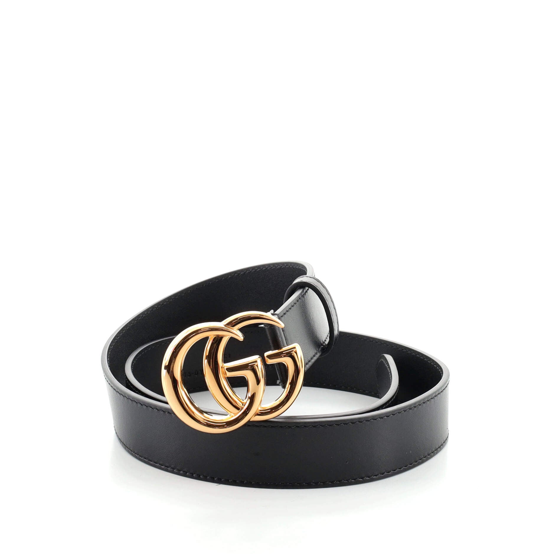 GG Marmont Belt Leather Medium 80