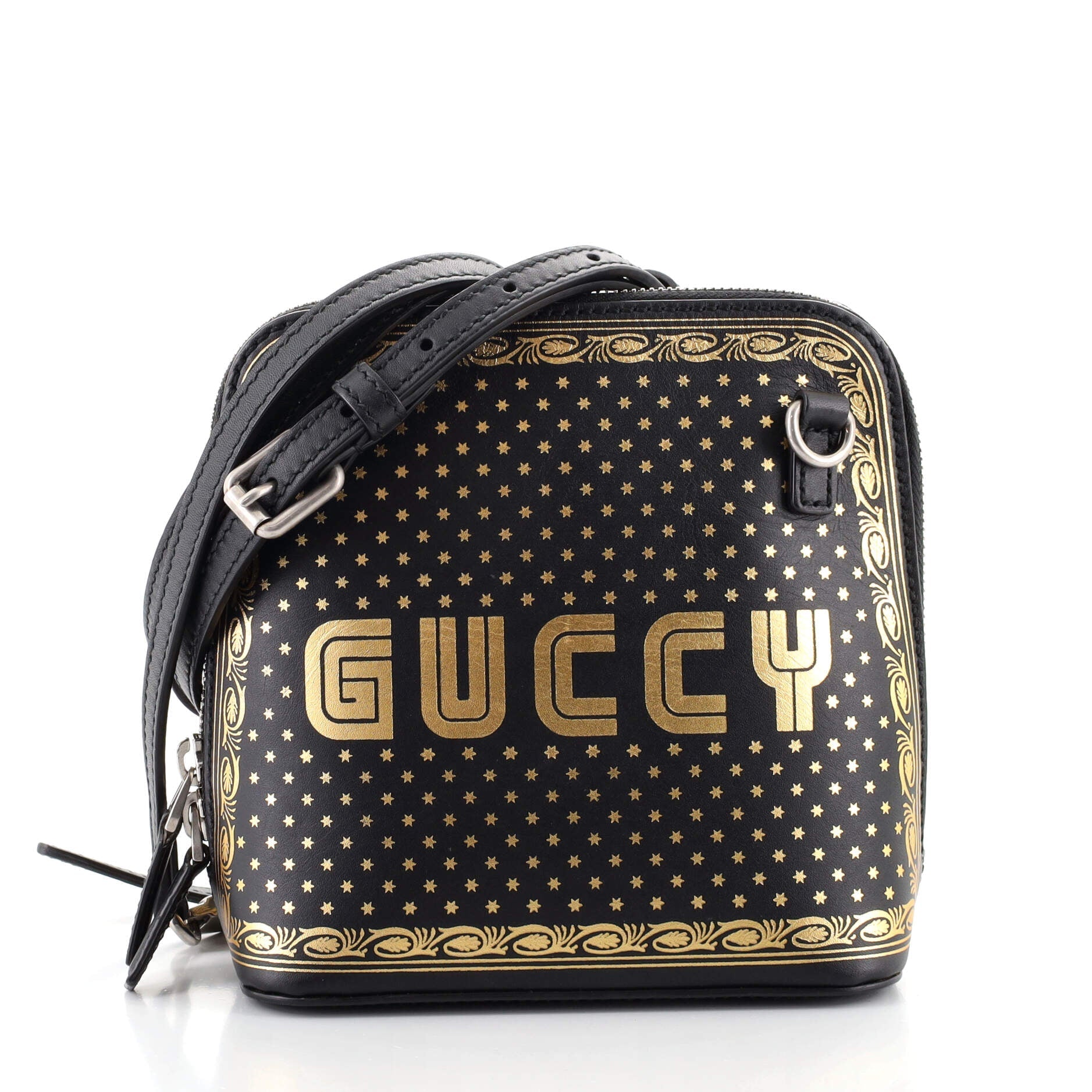 Dome Crossbody Bag Limited Edition Printed Leather Mini
