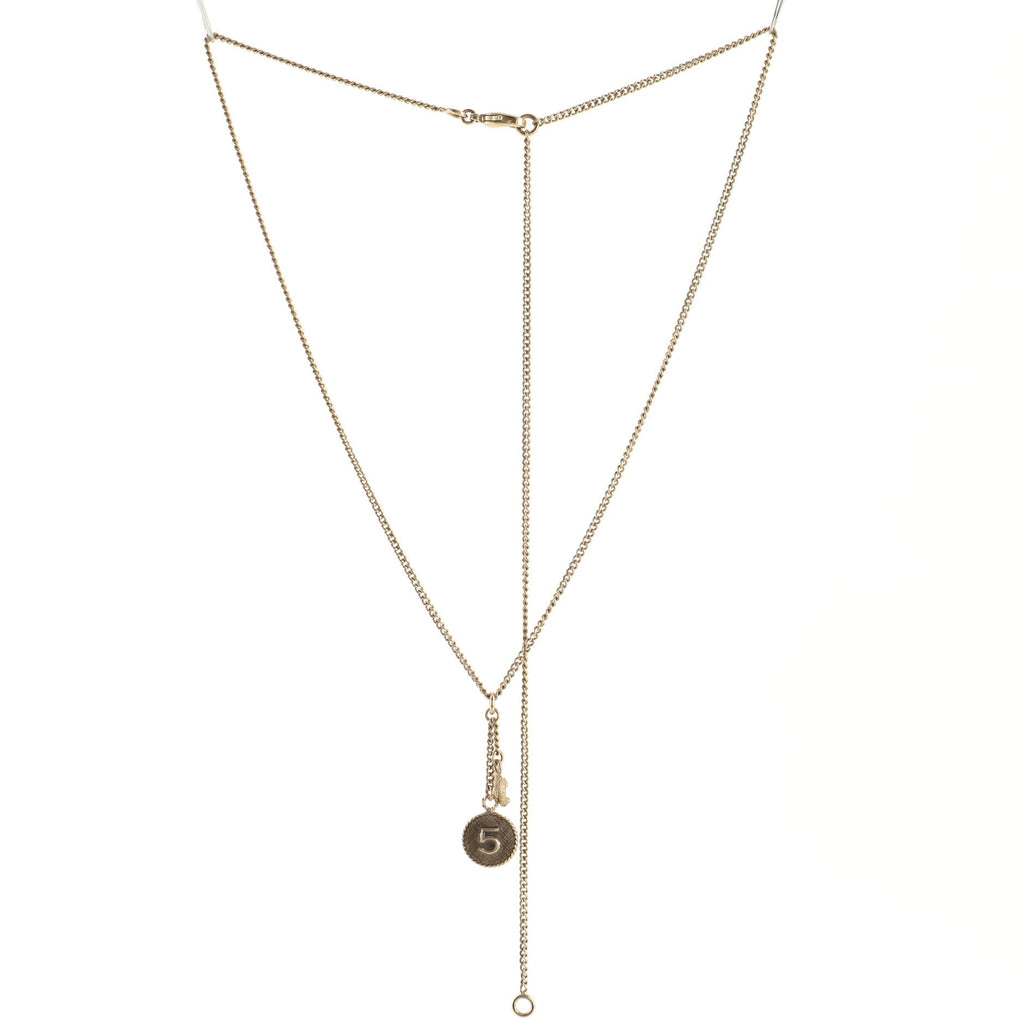 CC No.5 Pendant Necklace Metal