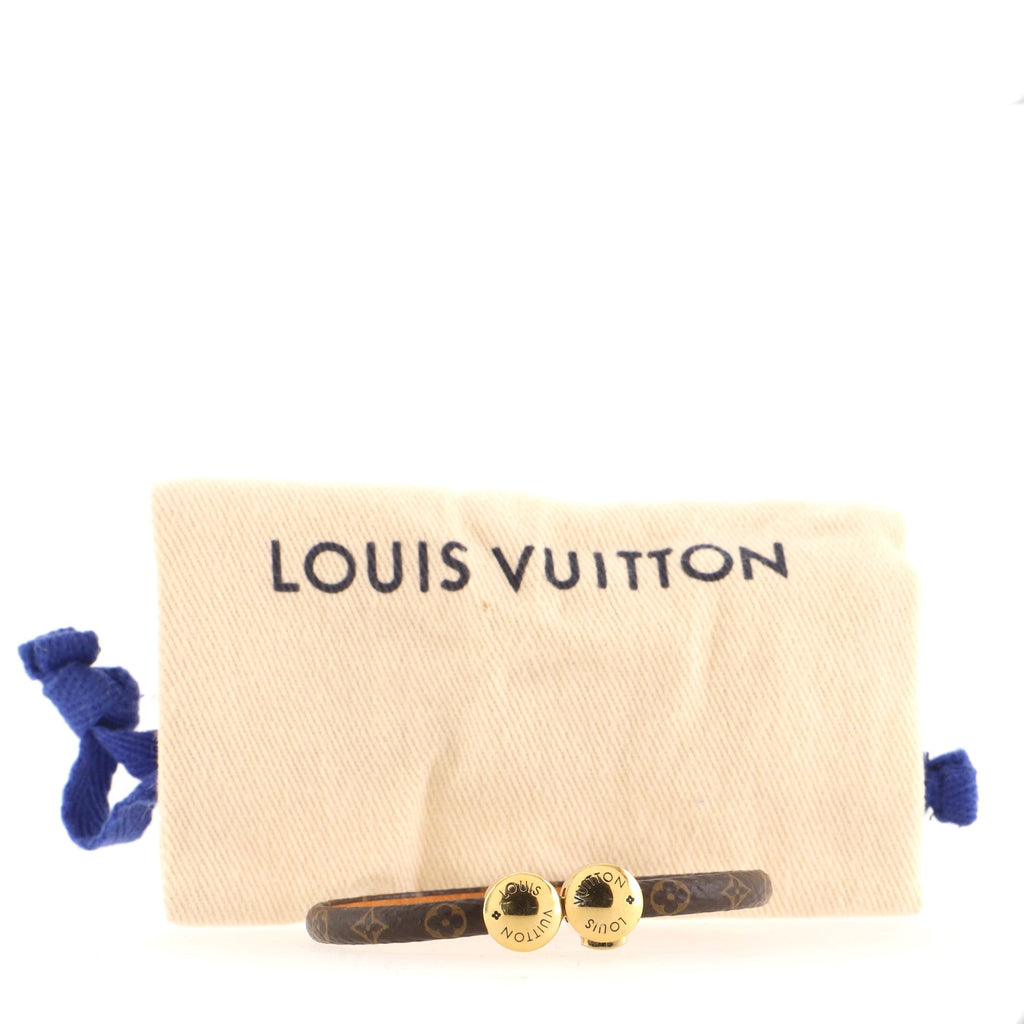 Historic Bracelet Monogram Canvas and Leather Mini