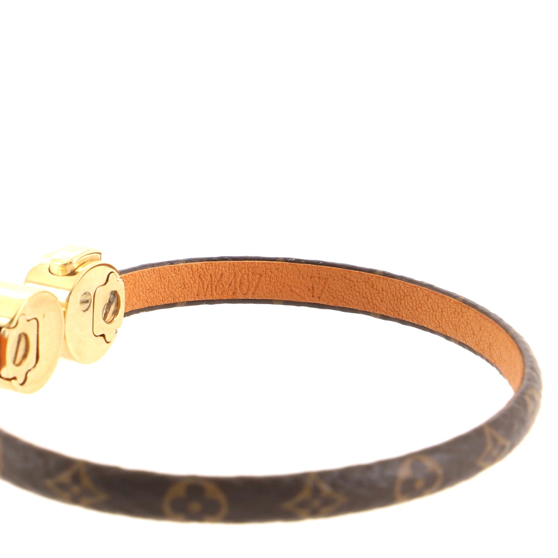 Historic Bracelet Monogram Canvas and Leather Mini