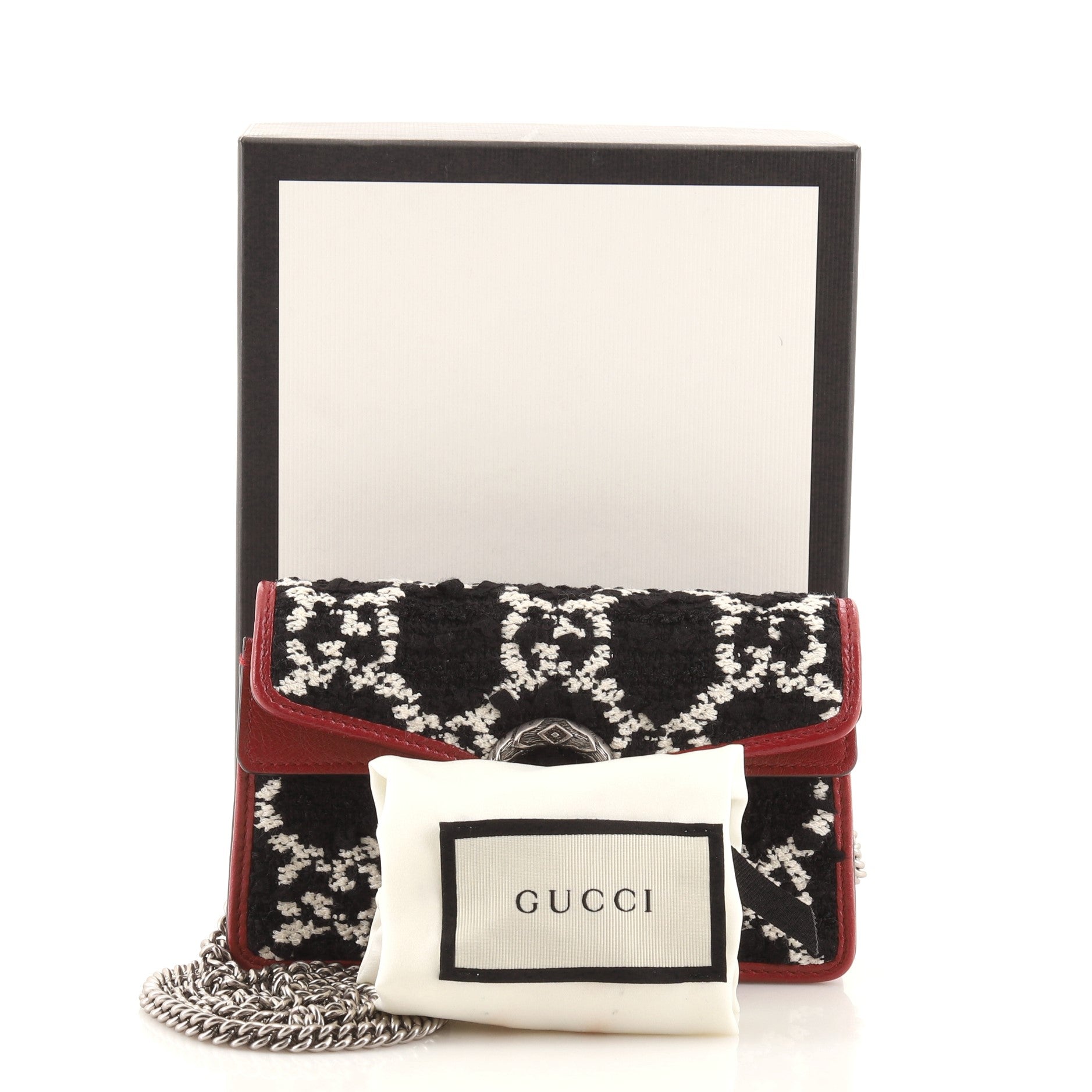 Dionysus Bag GG Tweed Super Mini
