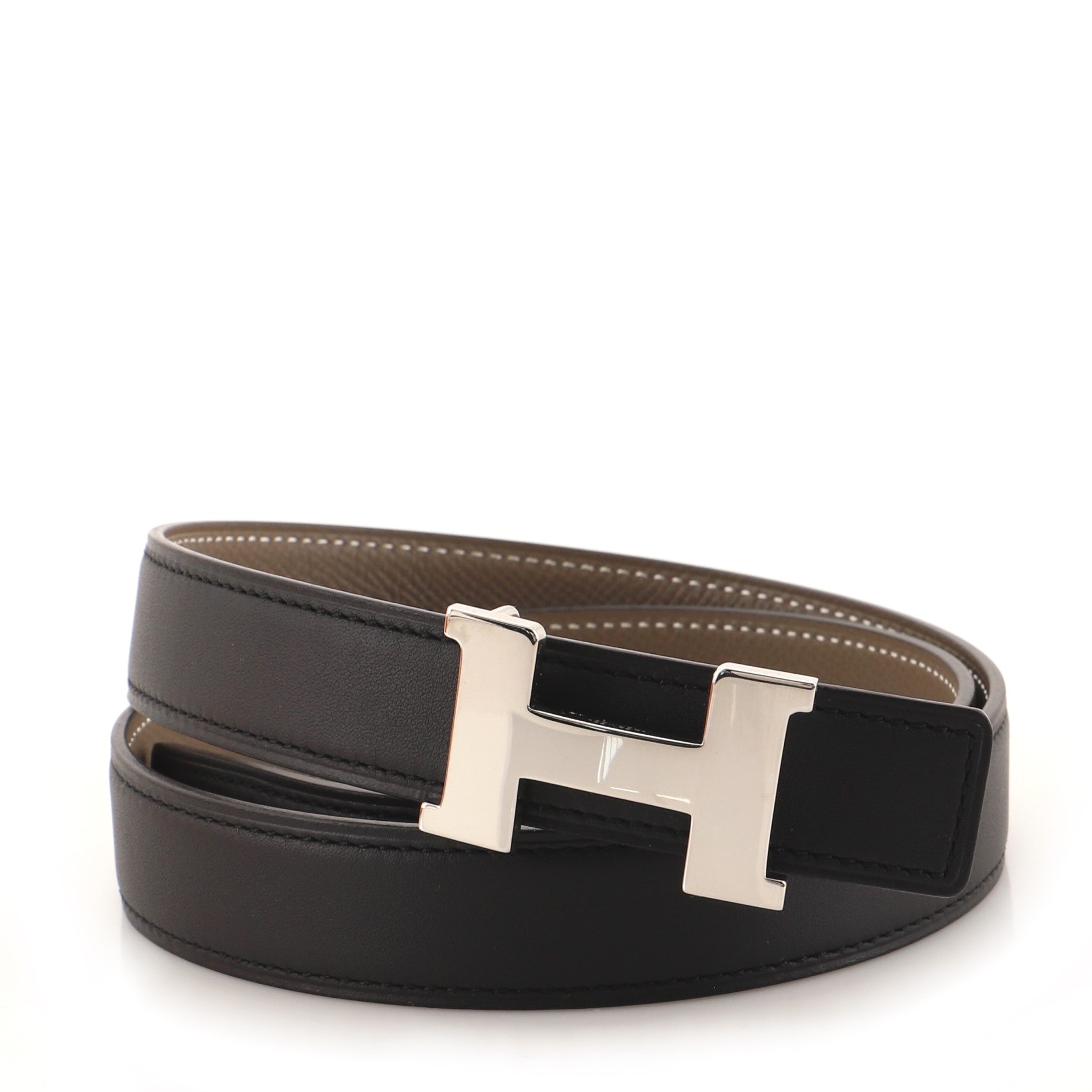 Constance Reversible Belt Leather Thin 75