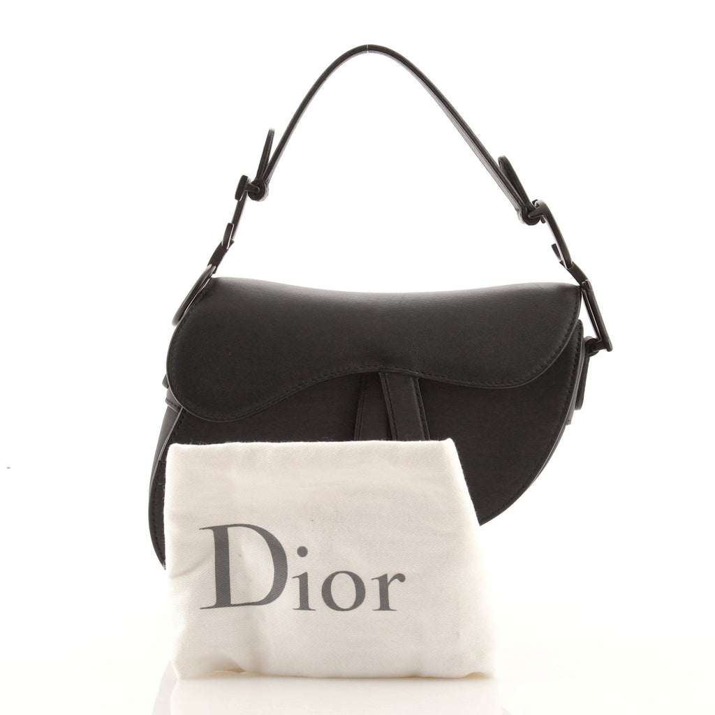 Ultra Matte Saddle Handbag Leather Mini